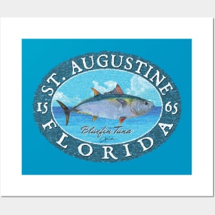 St. Augustine, Florida, Bluefin Tuna Posters and Art